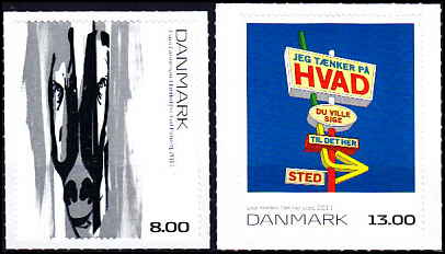 Danmark AFA 1650E - 51E<br>Postfrisk